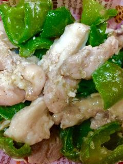 柔らか鶏とピーマンの炒め物-レシピのメイン写真