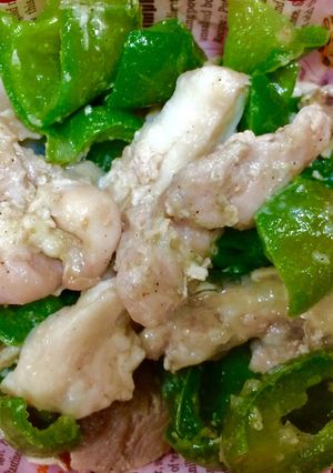 柔らか鶏とピーマンの炒め物-レシピのメイン写真