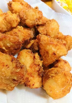 大豆粉で作る鶏の唐揚げ♡-レシピのメイン写真
