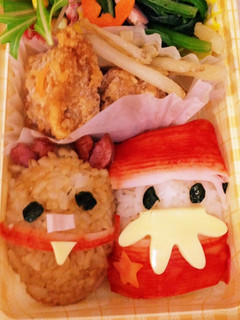 サンタさんとトナカイさんのおにぎり☆-レシピのメイン写真