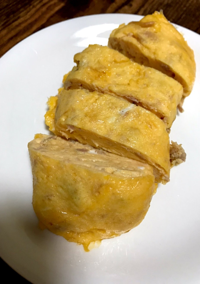 ツナマヨ卵焼き-レシピのメイン写真
