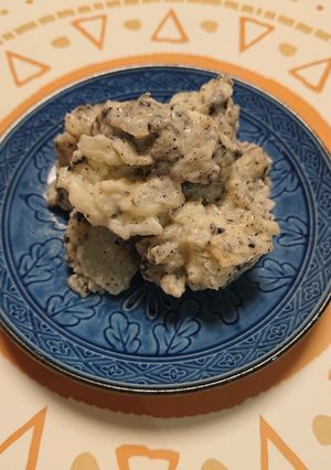 レンジで簡単1品☆ホクホク長芋のサラダ-レシピのメイン写真