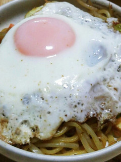 簡単カレ~焼きうどん20分で出来る。-レシピのメイン写真