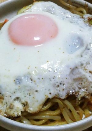 簡単カレ~焼きうどん20分で出来る｡-レシピのメイン写真