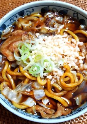 つゆ焼きそば-レシピのメイン写真