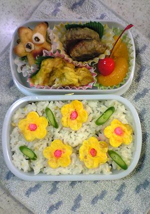 お花畑弁当-レシピのメイン写真
