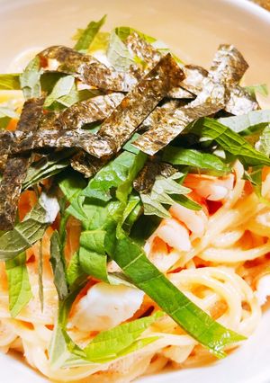 和風たらこパスタ-レシピのメイン写真
