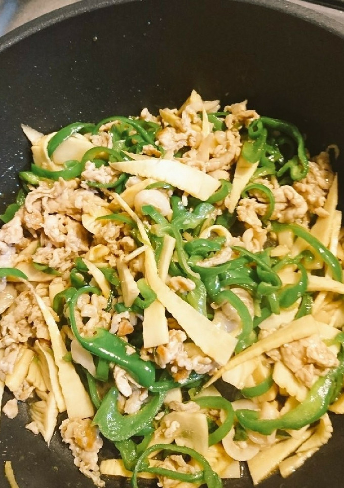 【簡単】青椒肉絲-レシピのメイン写真