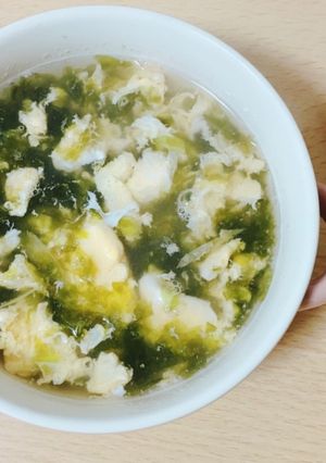 海苔たまごスープ（紫菜蛋花湯）-レシピのメイン写真