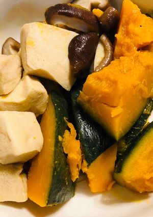 南瓜と高野豆腐の煮物-レシピのメイン写真