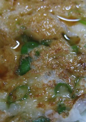ふわふわ長いものねぎじゃこ焼き-レシピのメイン写真