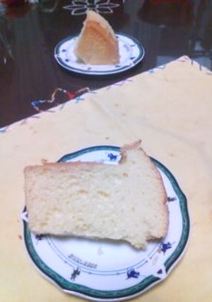 シュワシュワシフォンケーキ-レシピのメイン写真
