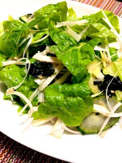 韓国料理屋さん風☆グリーンサラダ-レシピのメイン写真