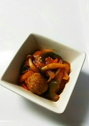 ミートボールのトマト煮-レシピのメイン写真