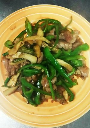 鶏むね肉の青椒肉絲-レシピのメイン写真