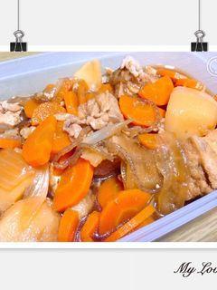 簡単♡すき焼き風肉じゃが♡-レシピのメイン写真