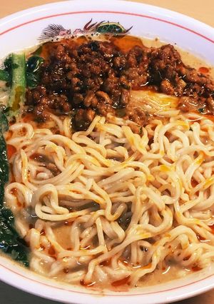濃厚な鶏白湯の担々麺-レシピのメイン写真