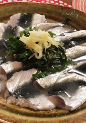 イワシのきずし-レシピのメイン写真