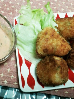 豆腐のギョロッケ♡オーロラソース-レシピのメイン写真