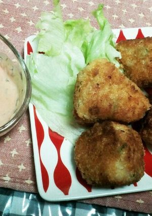 豆腐のギョロッケ♡オーロラソース-レシピのメイン写真