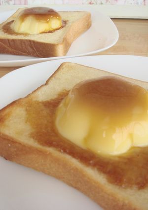 プリンの姿トースト☆.｡.：*･゜-レシピのメイン写真
