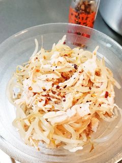 節約簡単★むね肉ともやしのピリ辛ナムル-レシピのメイン写真
