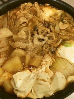 家にある材料でOK!カンタン本格チゲ鍋-レシピのメイン写真