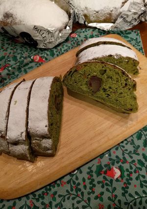 クリスマス☆抹茶と栗のシュトーレン-レシピのメイン写真