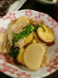 かぶがジューシー豚肉とさつまいも炒め-レシピのメイン写真