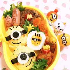 A picture of 簡単★キャラ弁おかず♡茹で卵deミニオン.