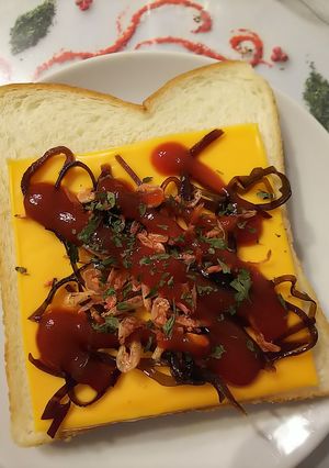 生姜こんぶのチーズトースト-レシピのメイン写真