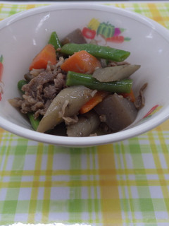 牛肉とごぼうの煮物 ★宇都宮学校給食-レシピのメイン写真