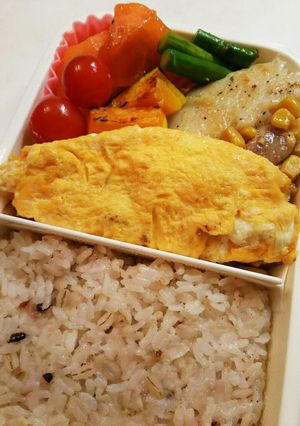 お弁当(11/9)ミニオムレツ-レシピのメイン写真