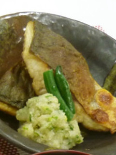 シリーズ第1弾!焼きブリの胡麻おろしのせ-レシピのメイン写真
