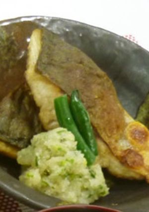 シリーズ第1弾！焼きブリの胡麻おろしのせ-レシピのメイン写真