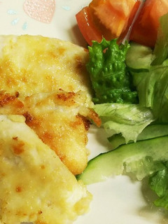 大豆粉で鶏むね肉のムニエル風♪-レシピのメイン写真
