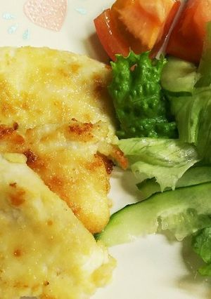 大豆粉で鶏むね肉のムニエル風♪-レシピのメイン写真