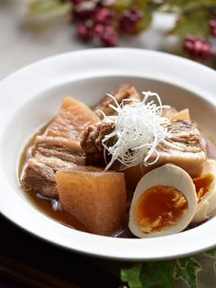 圧力鍋で豚バラと大根の煮物♪-レシピのメイン写真