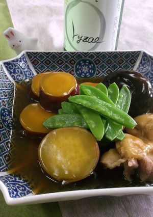 五郎島金時の煮物-レシピのメイン写真