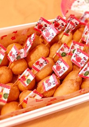 卵なし！Xmas会にミニアメリカンドック-レシピのメイン写真