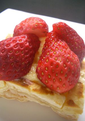 冷凍パイシートでいちごパイ-レシピのメイン写真