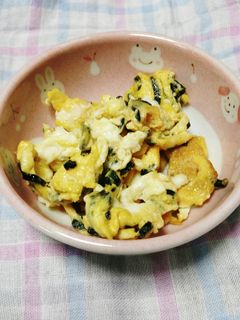 いりたまごにきざみのり-レシピのメイン写真