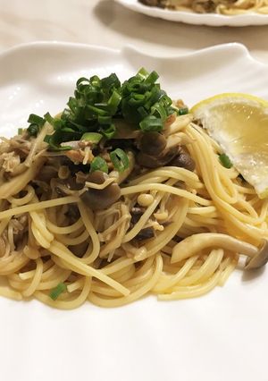さば缶オリーブオイルパスタ-レシピのメイン写真