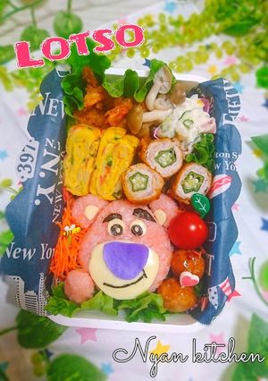 トイストーリー『ロッツォ』弁当♡-レシピのメイン写真