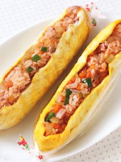 フレンチトースト風おいなりボート-レシピのメイン写真