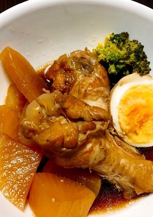 フライパンで簡単鶏のさっぱり煮-レシピのメイン写真