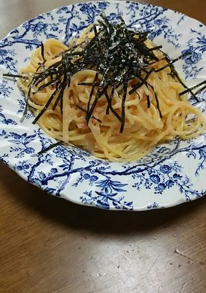 アッと言う間の明太子クリームパスタ-レシピのメイン写真