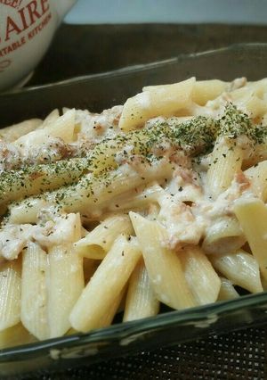 イカ天deゴルゴンゾーラ風おつまみペンネ-レシピのメイン写真