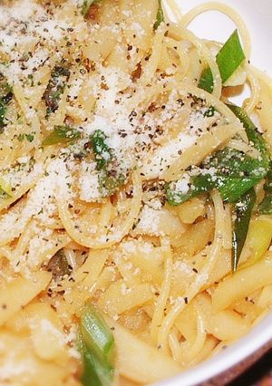 葱じゃがスパゲティ☆バター醤油味-レシピのメイン写真