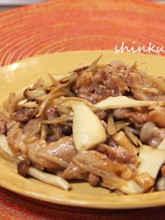 めちゃ旨!豚肉ときのことごぼうの中華炒め-レシピのメイン写真